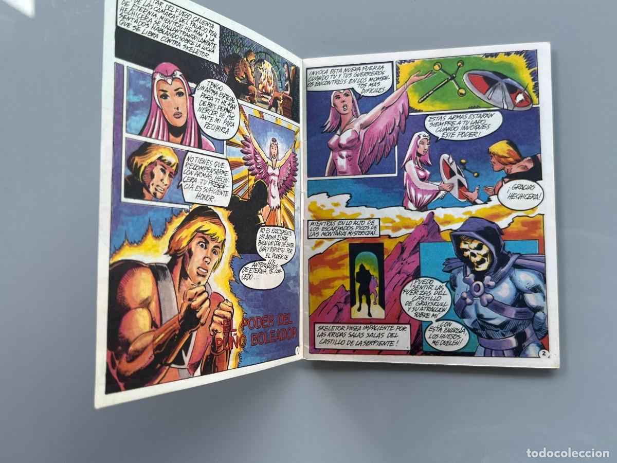 Figuras Masters del Universo: 3 Mini Comics Masters del Universo He Man EL PODER DEL PU&Ntilde;O BOLEADOR Impecables! - Foto 5