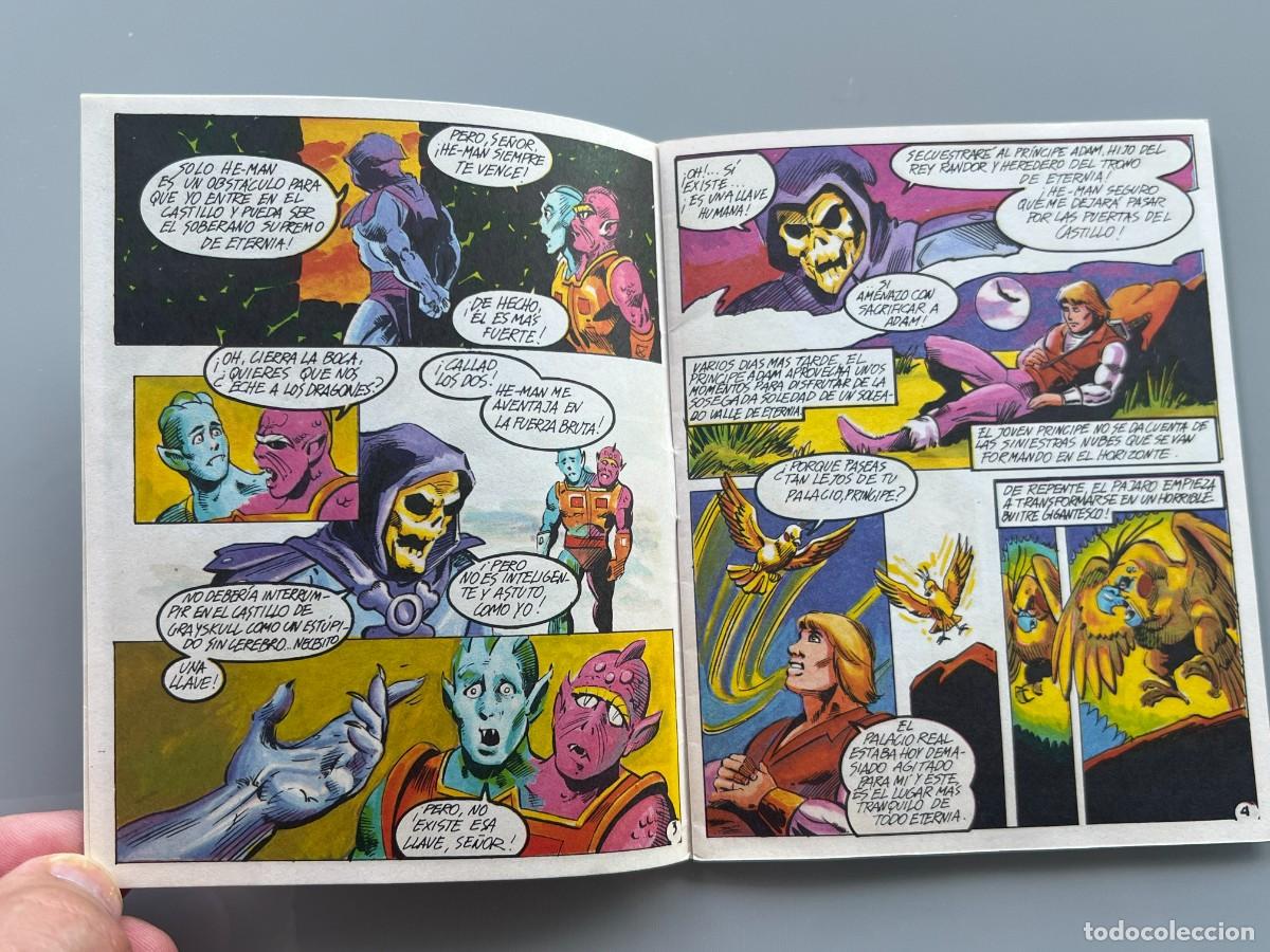 Figuras Masters del Universo: 3 Mini Comics Masters del Universo He Man EL PODER DEL PU&Ntilde;O BOLEADOR Impecables! - Foto 6
