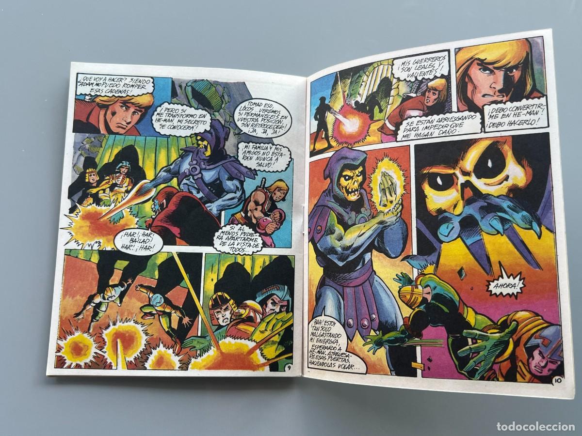 Figuras Masters del Universo: 3 Mini Comics Masters del Universo He Man EL PODER DEL PU&Ntilde;O BOLEADOR Impecables! - Foto 9