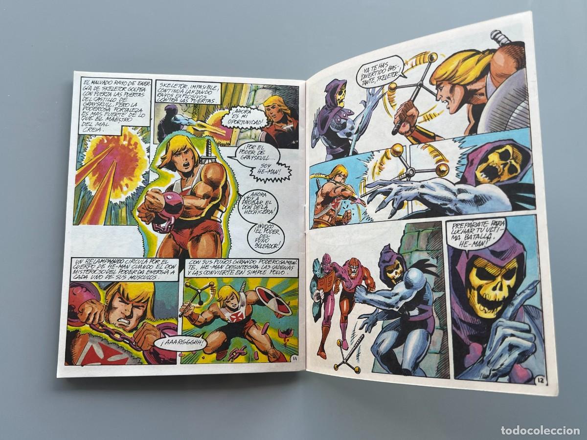 Figuras Masters del Universo: 3 Mini Comics Masters del Universo He Man EL PODER DEL PU&Ntilde;O BOLEADOR Impecables! - Foto 10