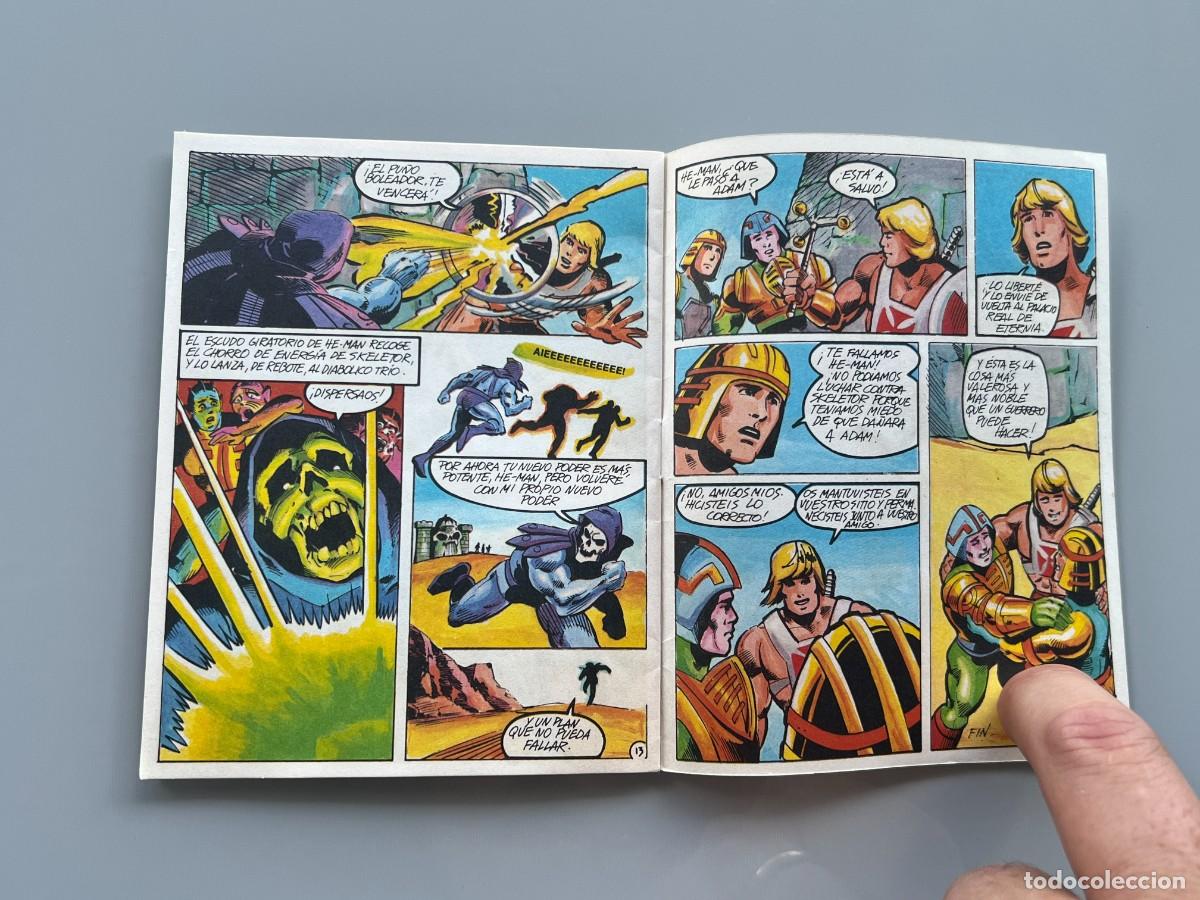 Figuras Masters del Universo: 3 Mini Comics Masters del Universo He Man EL PODER DEL PU&Ntilde;O BOLEADOR Impecables! - Foto 11