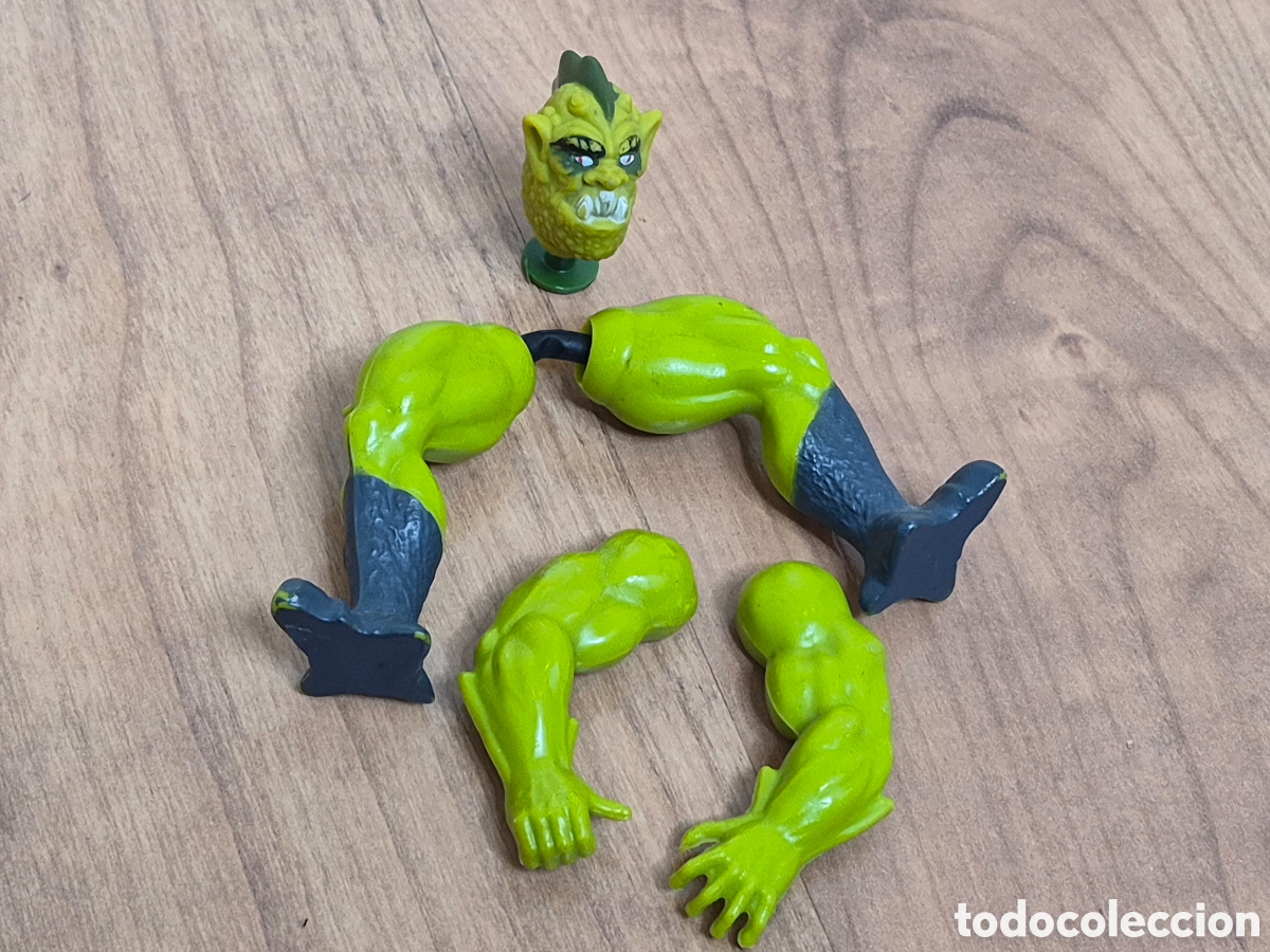 Figuras Masters del Universo: Whiplast. Masters del Universo. Custom. Despiece desguace piernas cabezaa brazos