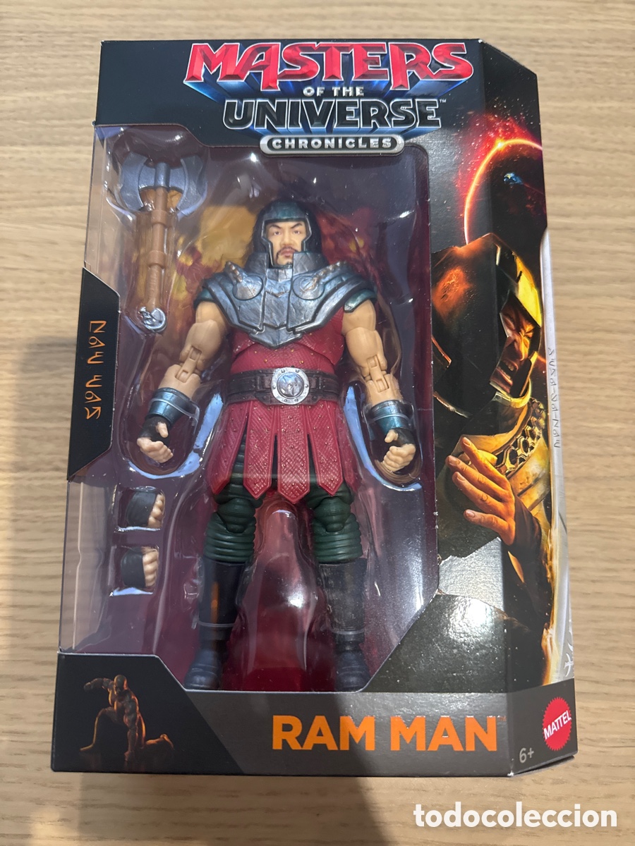 Figuras Masters del Universo: Figura Ram Man Masters Of The Universe 2026 Movie Chronicles Mattel