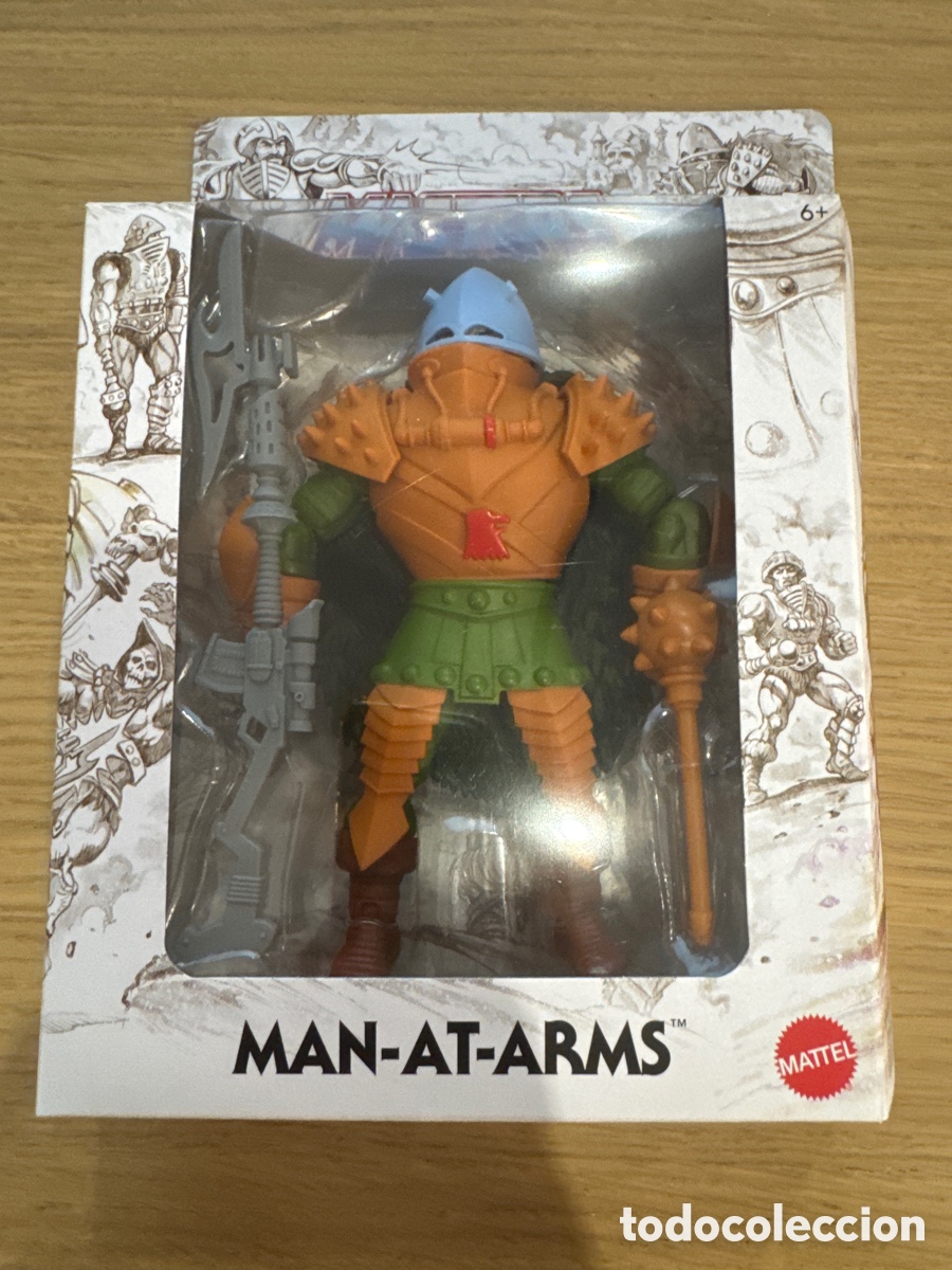 Figuras Masters del Universo: Figura Man-At-Arms Sketchbook Series Masters Del Universo Origins Mattel