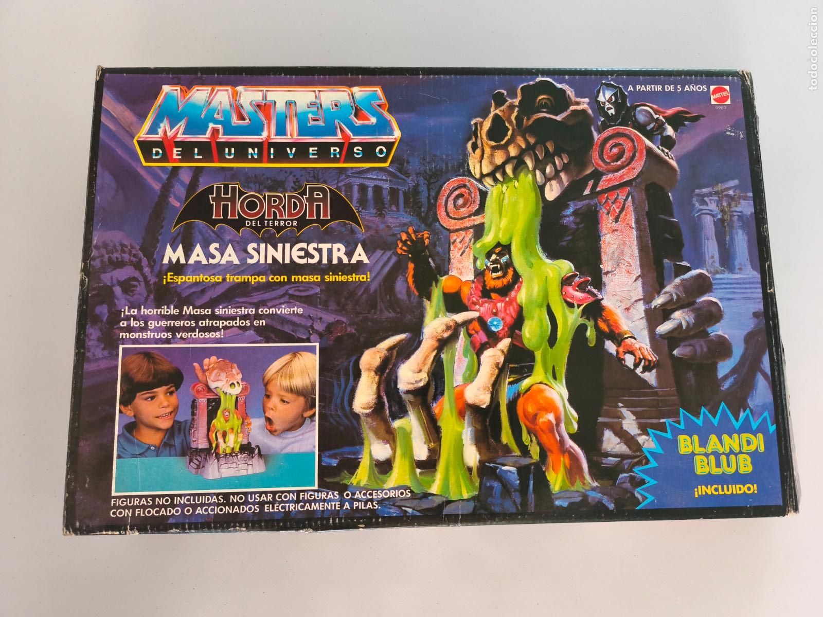 Figuras Masters del Universo: MASTERS DEL UNIVERSO, MASA SINIESTRA, DE MATTEL, A&Ntilde;O 1987, EN CAJA. CC