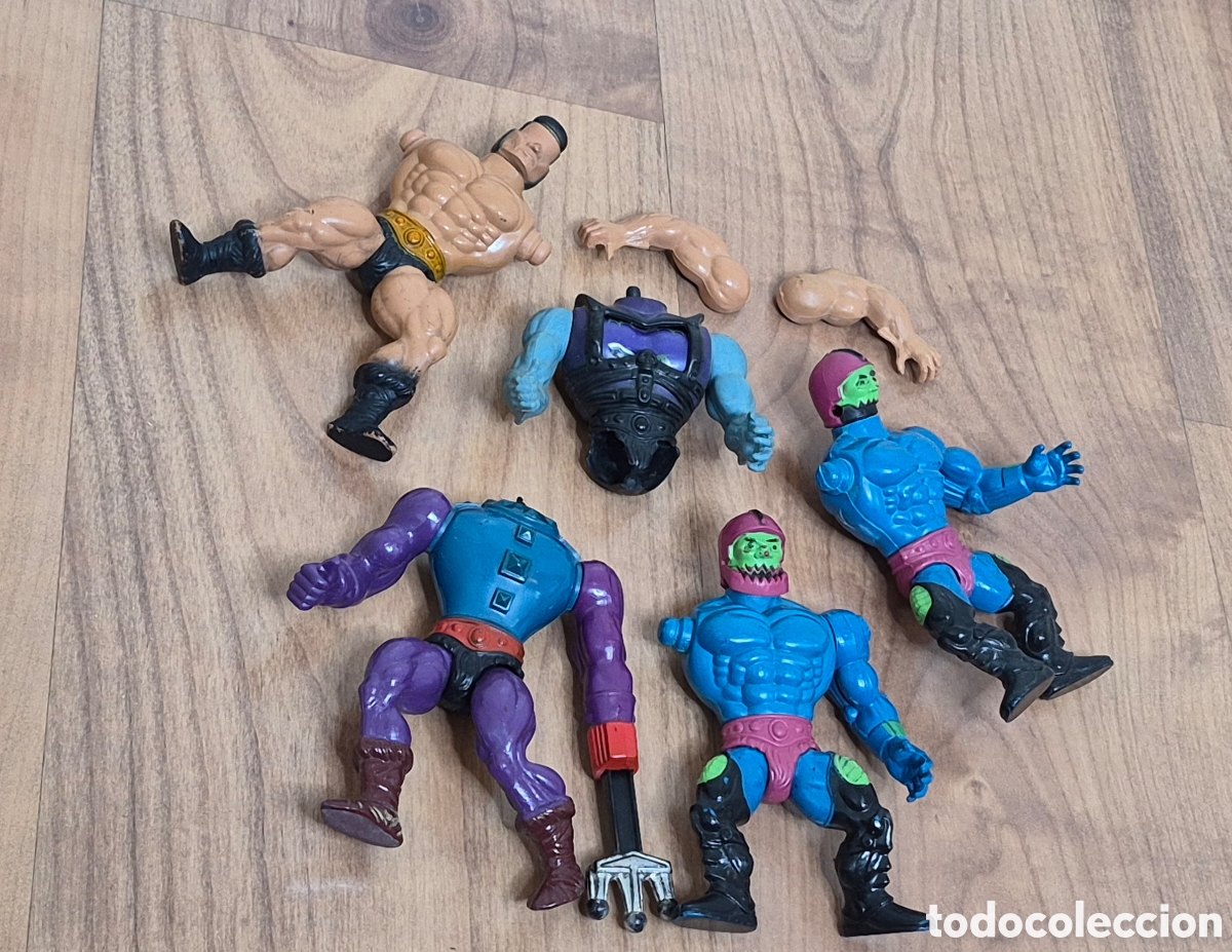 Figuras Masters del Universo: Lote de Figuras Masters del Universo. Desguace despiece custom trapjaw triclops spikor zodak piernas