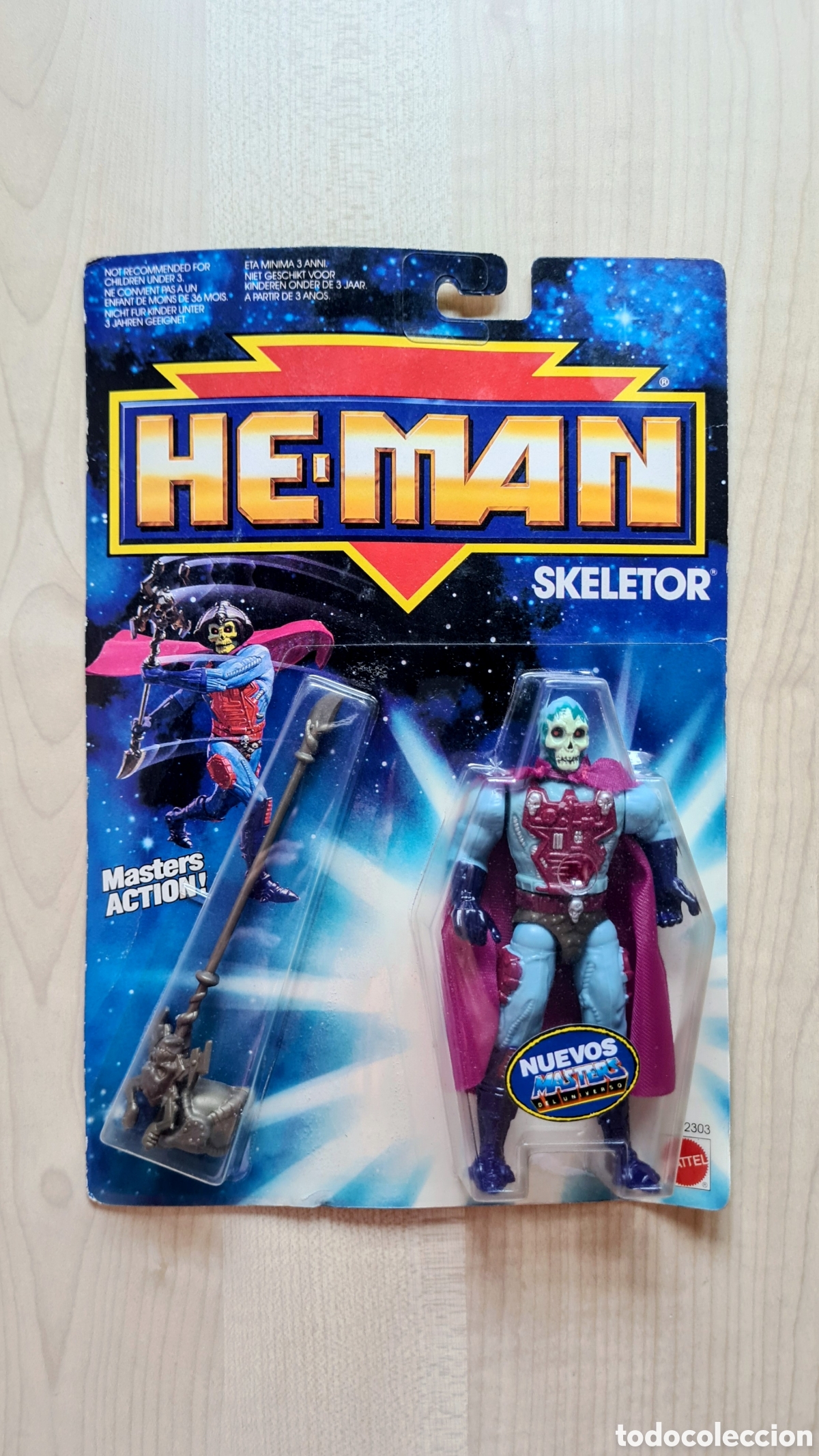 Figuras Masters del Universo: He-Man Nuevas Aventuras Skeletor Masters del Universo 1988 MOTU Mattel vintage