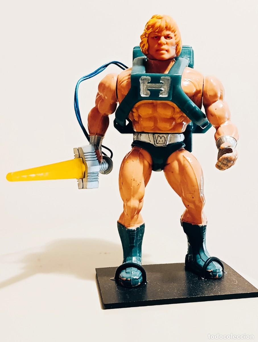 Figuras Masters del Universo: LASER POWER HE-MAN, MASTERS DEL UNIVERSO, MATTEL, ITALY, 1987, MOTU.