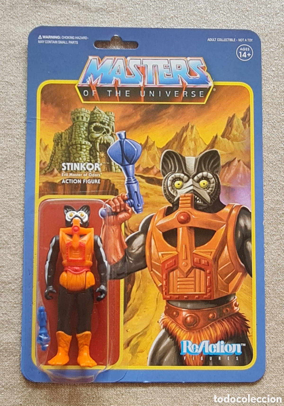 Figuras Os Masters do Universo: Stinkor Masters del Universe Super7 Reaction Retro action