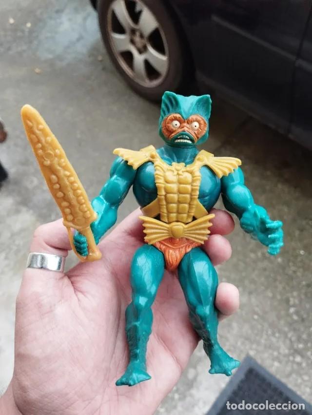 Figuras Masters del Universo: Mer-man motu masters del universo vintage masters del universo