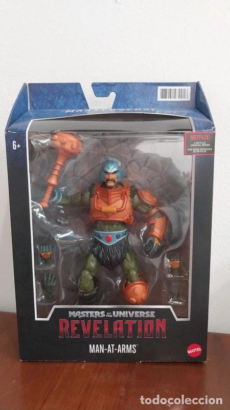 Figuras Masters del Universo: FIGURA MAN-AT-ARMS - MOTU MASTERVERSE REVELATION - MATTEL (EN CAJA ORIGINAL CON VENTANA)