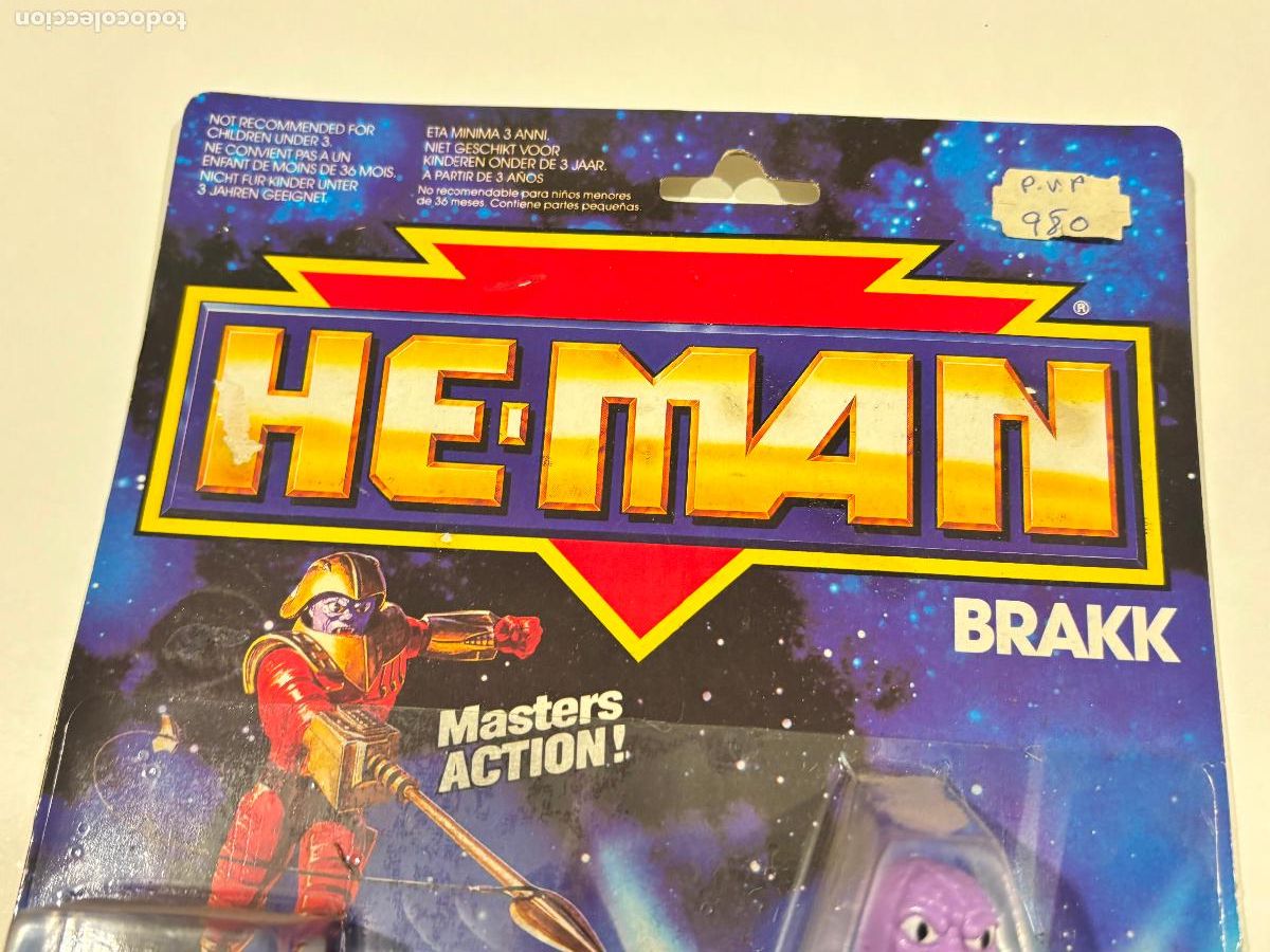Figuras Masters del Universo: Heman Mattel brakk masters action - Foto 3