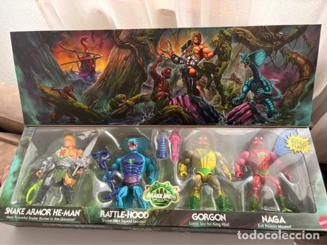 Figurines Ma&icirc;tres de l'Univers: Diabolical snake invasion masters universe origins masters del universo motu