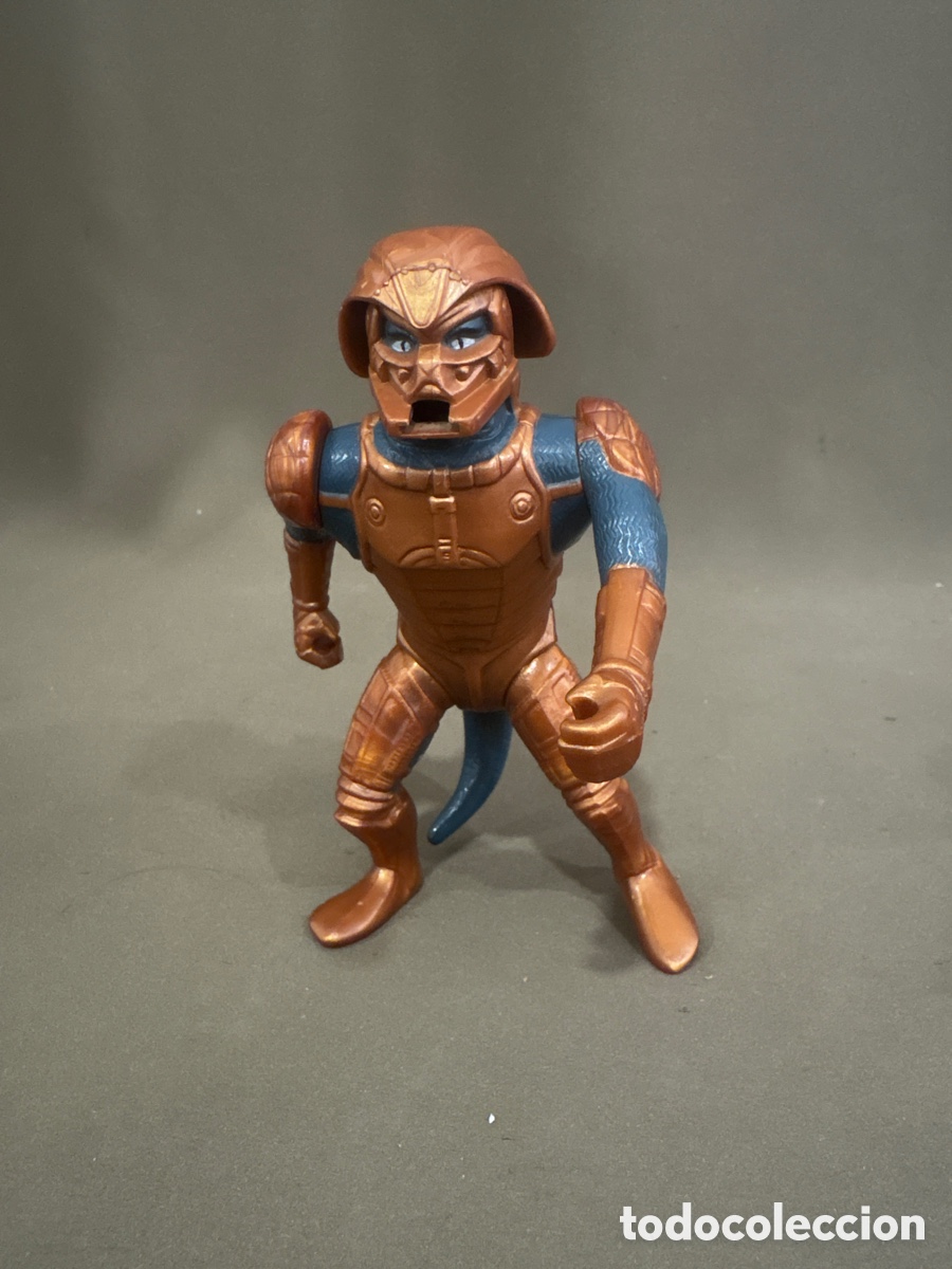 Figures Masters of the Universe: Figura Saurod masters del universo, motu, mattel M&eacute;xico 1986, he-man. El mecanismo funciona