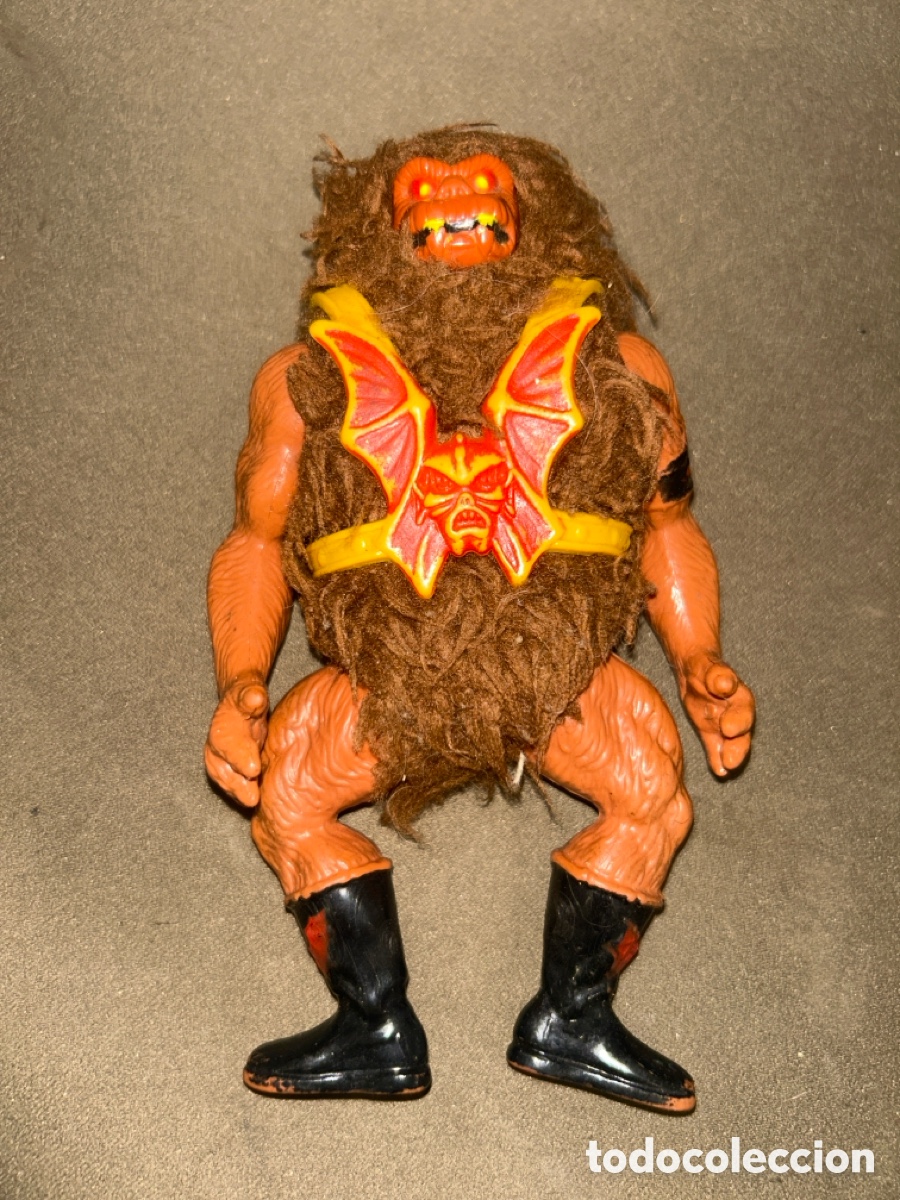 Figuras Os Masters do Universo: GRIZZLOR MASTERS DEL UNIVERSO PL&Aacute;STICO Y PELUCHE 1982