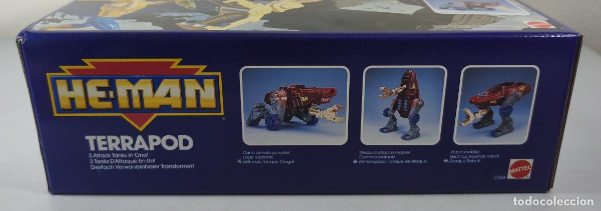 Figuras Masters del Universo: NAVE HE MAN TERRAPOD, A&Ntilde;O 1990, DE MATTEL, EN CAJA. CC - Foto 5