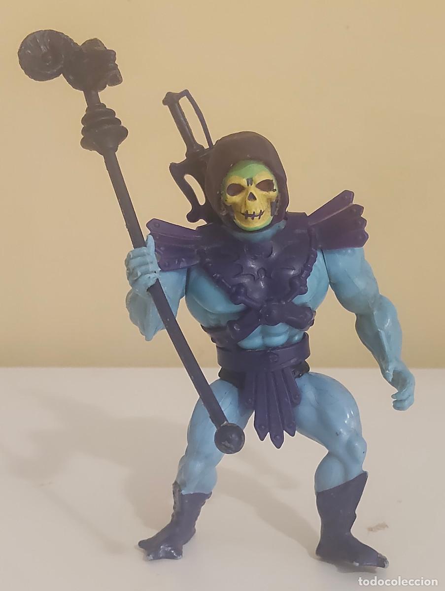 Figuras Masters del Universo: MASTERS DEL UNIVERSO SKELETOR COMPLETO CON TODOS SUS COMPLEMENTOS ORIGINALES MATTEL 1981