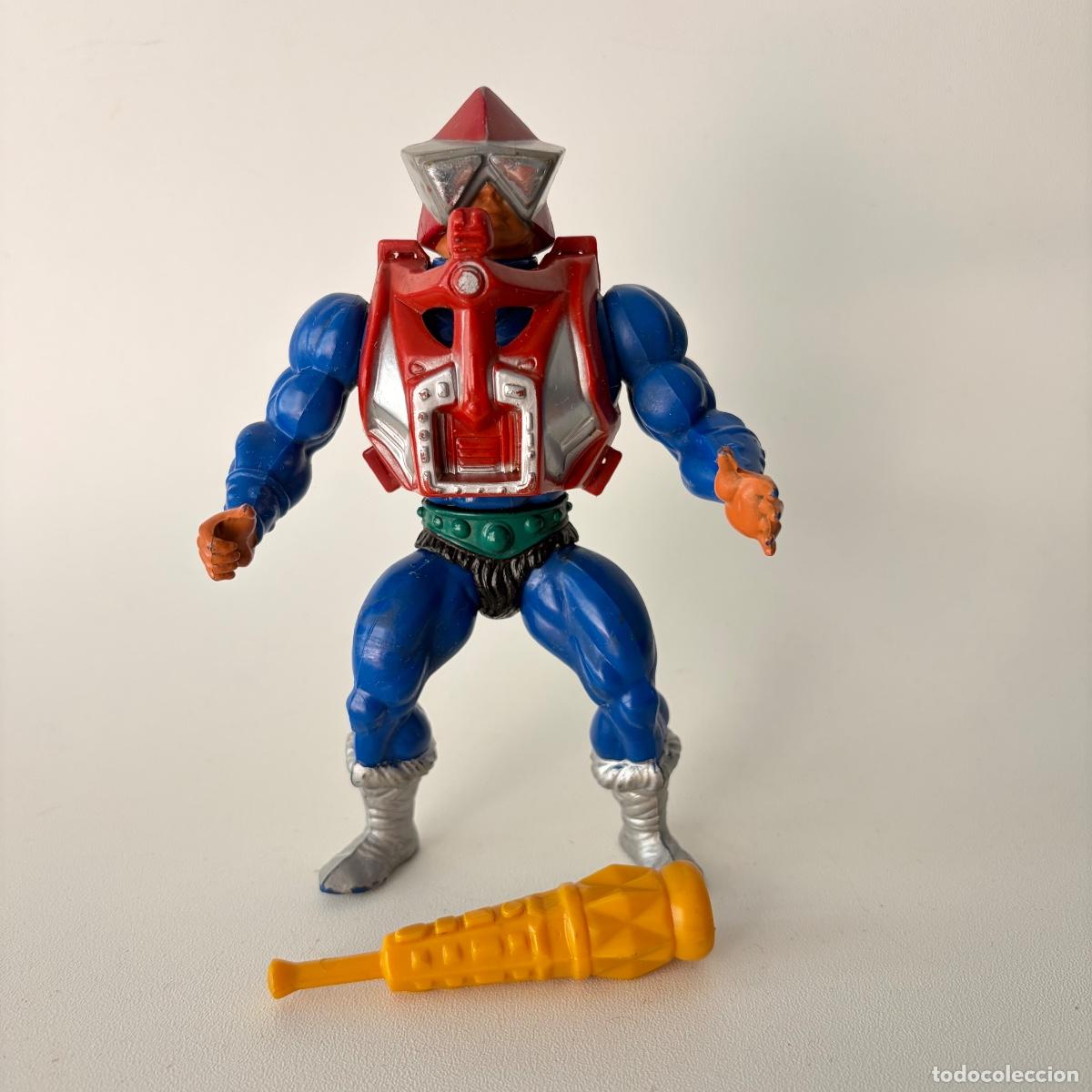 Figuras Masters del Universo: Mu&ntilde;eco figura Masters del Universo Motu Mekaneck France 1983 Francia Completo