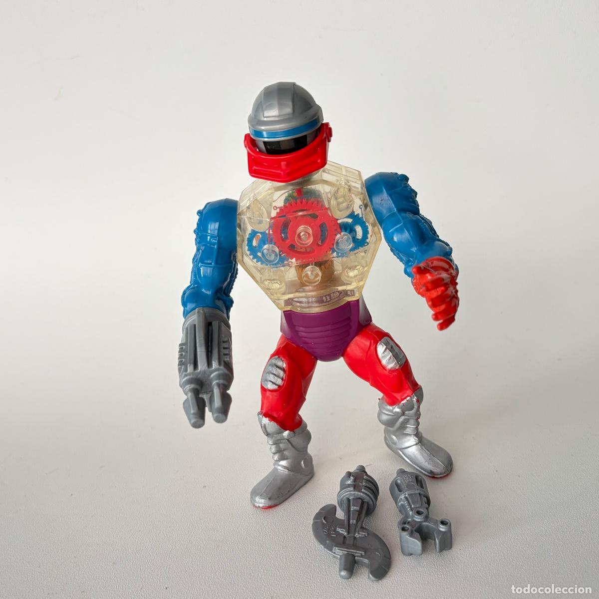 Figuras Masters del Universo: Mu&ntilde;eco figura Masters del Universo Motu Roboto 1984 France Completo Francia