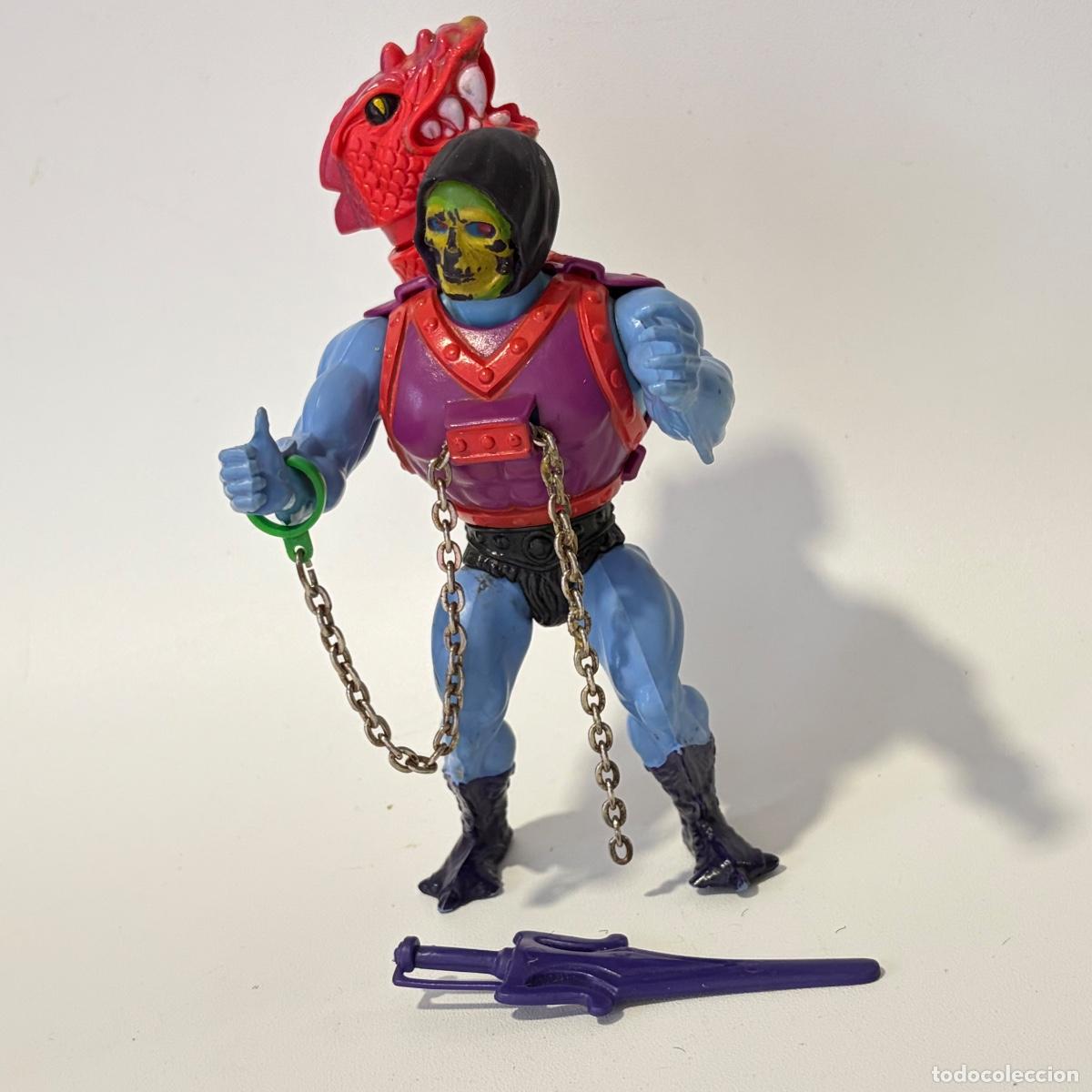 Figuras Masters del Universo: Mu&ntilde;eco figura Masters del Universo Motu Dragon Blaster Skeletor France 1981