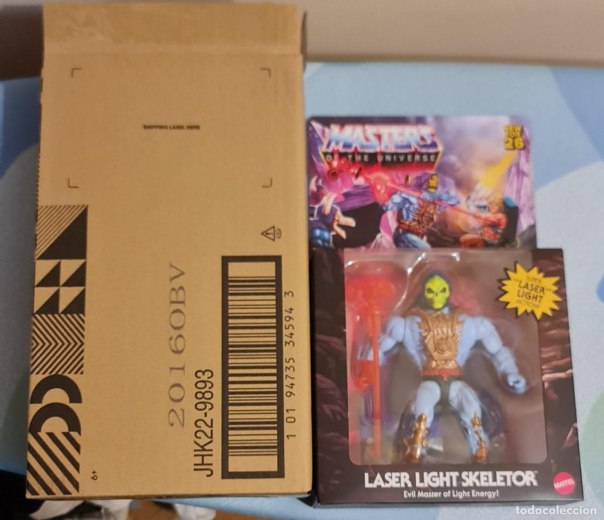 Figuras Masters del Universo: Laser Light skeletor Masters of the Universe Origins
