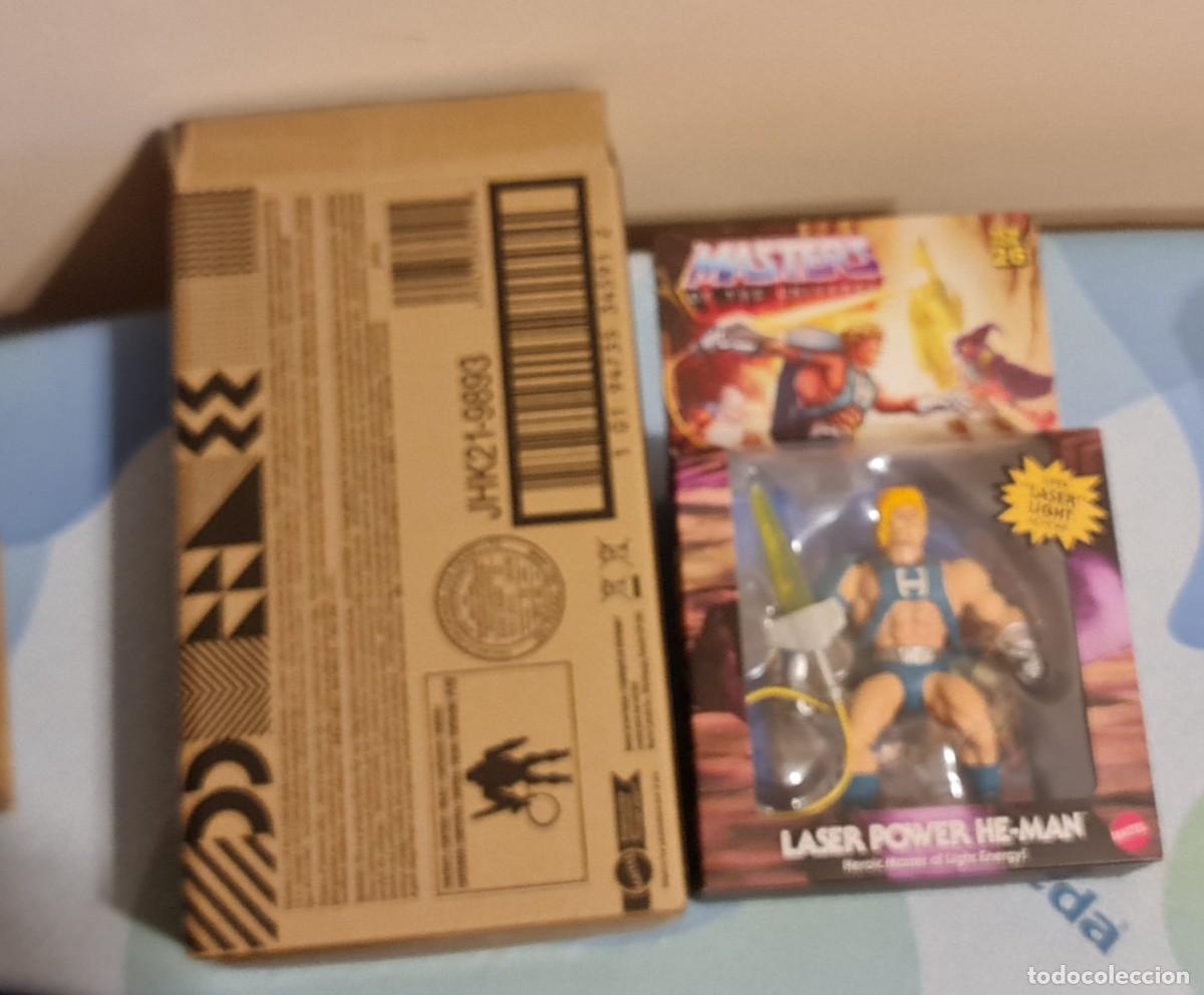 Figuras Masters del Universo: Laser Power He-man Masters of the Universe Origins