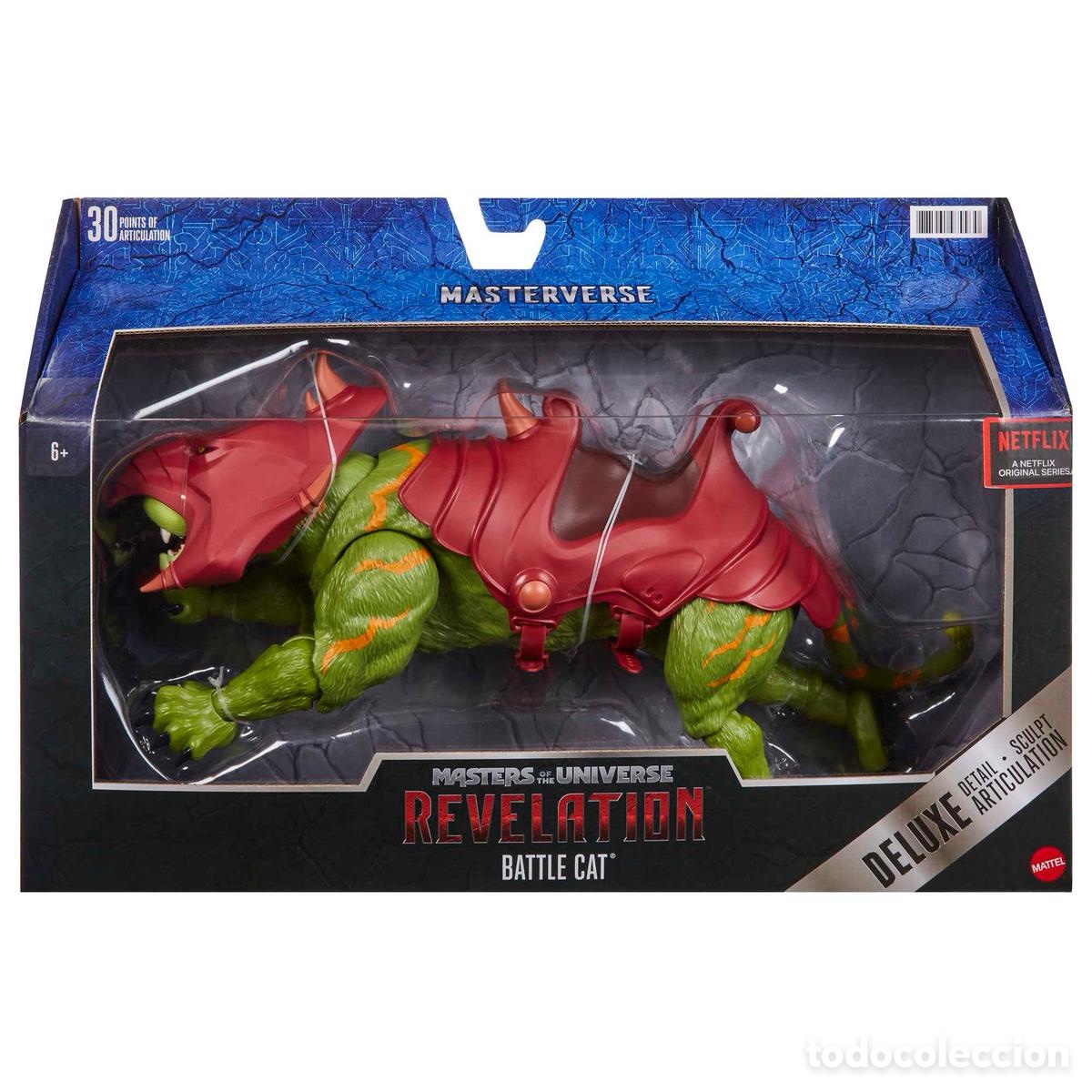 Figuras Masters del Universo: M&aacute;sters Universo Battle Cat Mattel grande