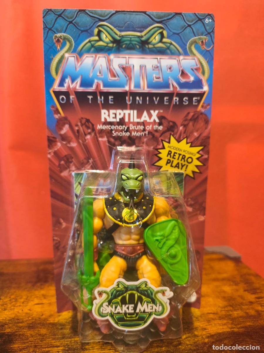 Figuras Masters del Universo: Reptilax Masters del Universo MotU Origins