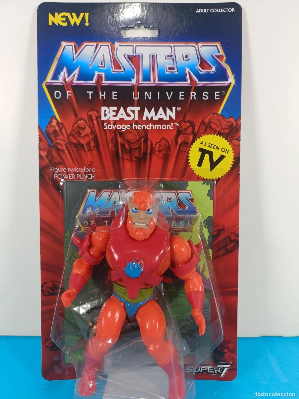 Figuras Masters del Universo: M&aacute;ster del universo Beast Man super 7 - Foto 2