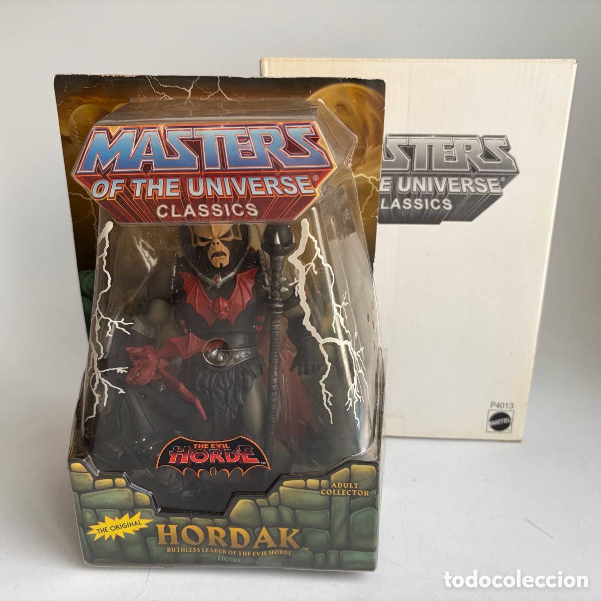 Figuras Masters del Universo: Figura mu&ntilde;eco Hordak 2009 Masters del Universo Motu Classics Universe Mattel en caja