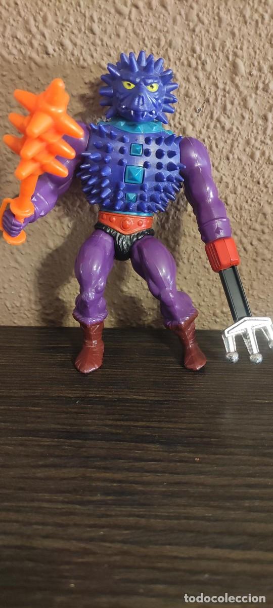 Figuras Masters del Universo: SPIKOR. COMPLETO CON SU ARMA. MOTU. VINTAGE A&Ntilde;OS 80