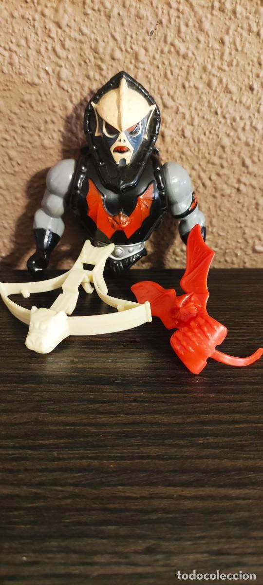 Figuras Masters del Universo: HORDAK. ARMA, ARMADURA Y MURCI&Eacute;LAGO. MOTU. VINTAGE A&Ntilde;OS 80