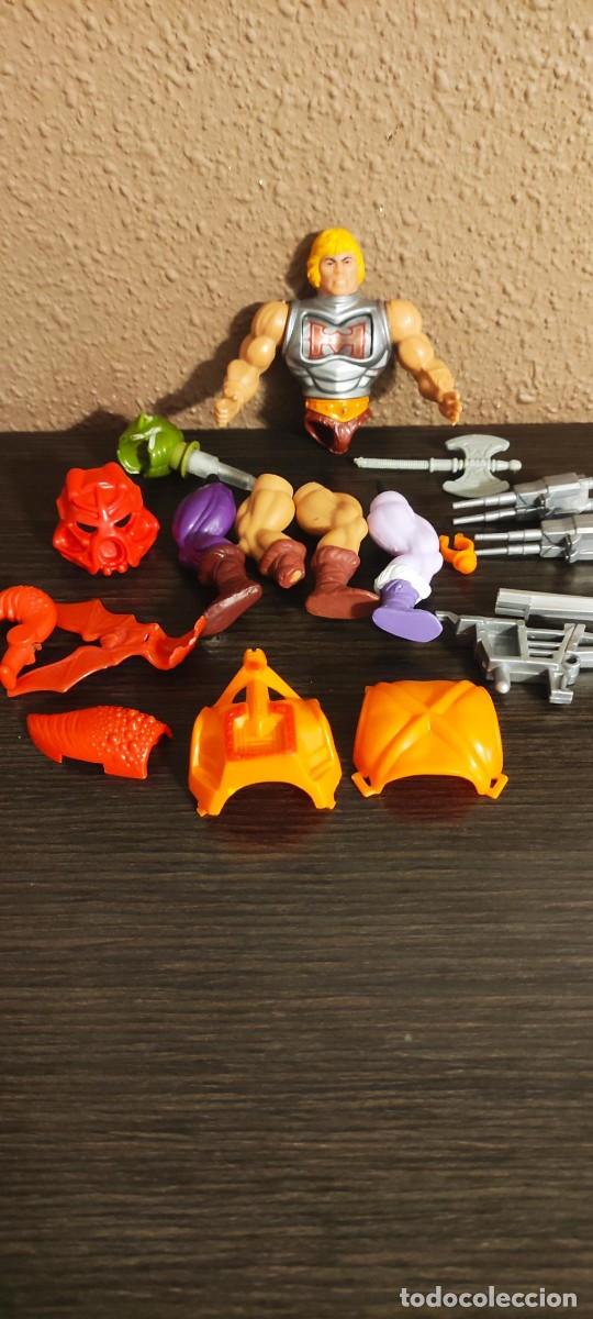 Figuras Masters del Universo: LOTE VINTAGE DE MASTERS DEL UNIVERSO (MOTU). PIEZAS MATTEL VINTAGE