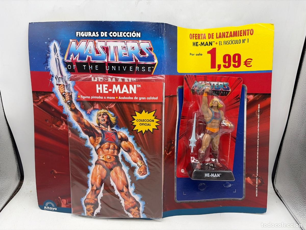 Figuren von Masters of the Universe: MASTERS OF THE UNIVERSE. FIGURA HE-MAN + LIBRETO. FASC&Iacute;CULO N&ordm; 1. COLECCI&Oacute;N OFICIAL ALTAYA.