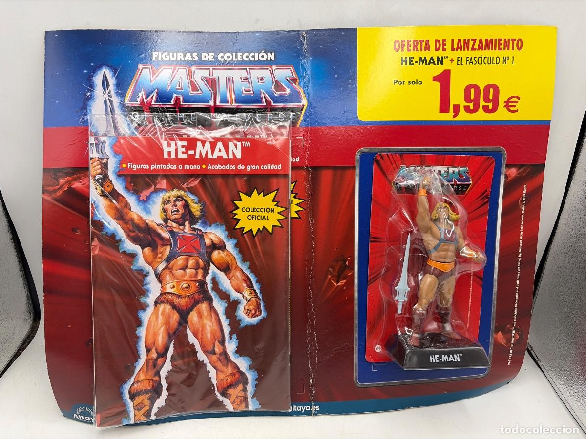 Figuren von Masters of the Universe: MASTERS OF THE UNIVERSE. FIGURA HE-MAN + LIBRETO. FASC&Iacute;CULO N&ordm; 1. COLECCI&Oacute;N OFICIAL ALTAYA.