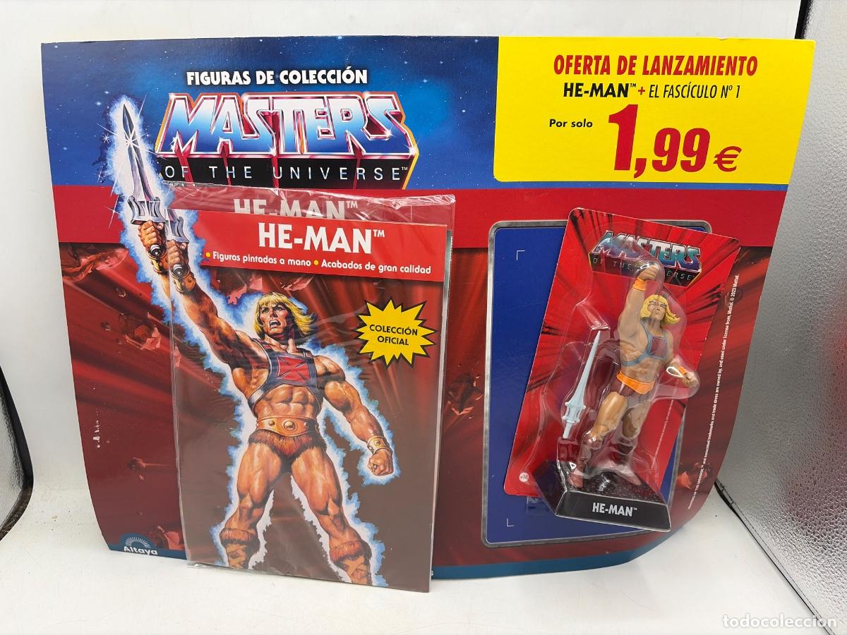 Figuren von Masters of the Universe: MASTERS OF THE UNIVERSE. FIGURA HE-MAN + LIBRETO. FASC&Iacute;CULO N&ordm; 1. COLECCI&Oacute;N OFICIAL ALTAYA.