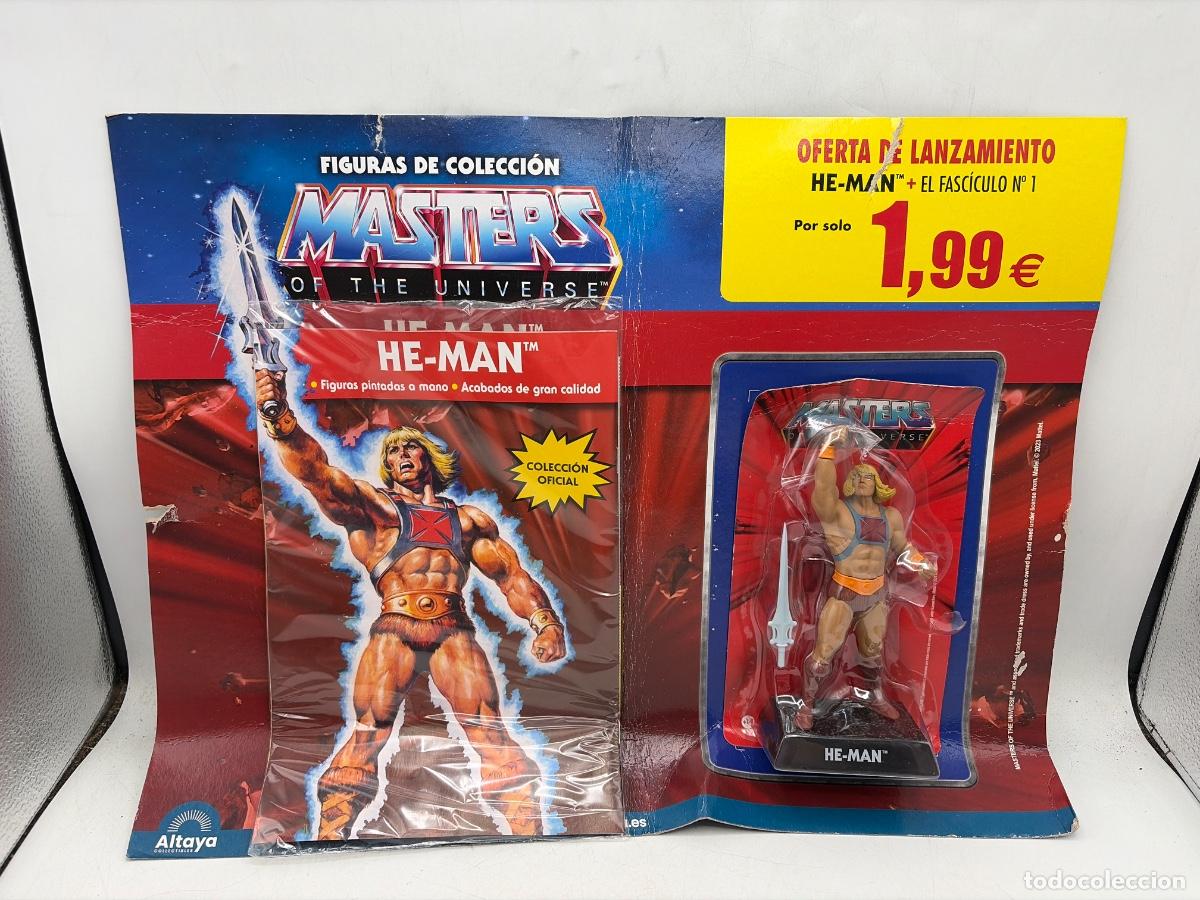 Figuren von Masters of the Universe: MASTERS OF THE UNIVERSE. FIGURA HE-MAN + LIBRETO. FASC&Iacute;CULO N&ordm; 1. COLECCI&Oacute;N OFICIAL ALTAYA.