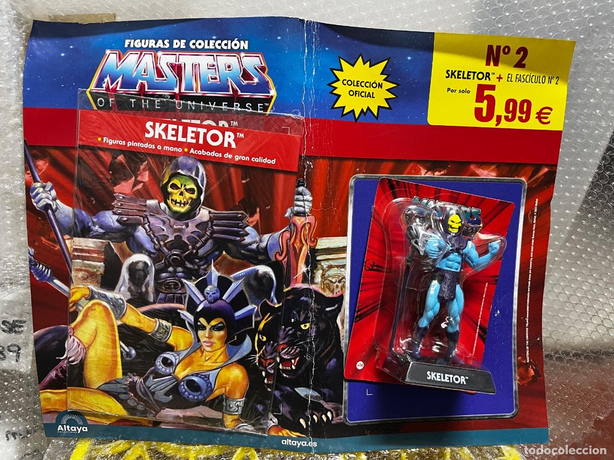 Figuren von Masters of the Universe: MASTERS OF THE UNIVERSE. FIGURA SKELETOR + FASC&Iacute;CULO N&ordm; 2. COLECCI&Oacute;N OFICIAL ALTAYA.