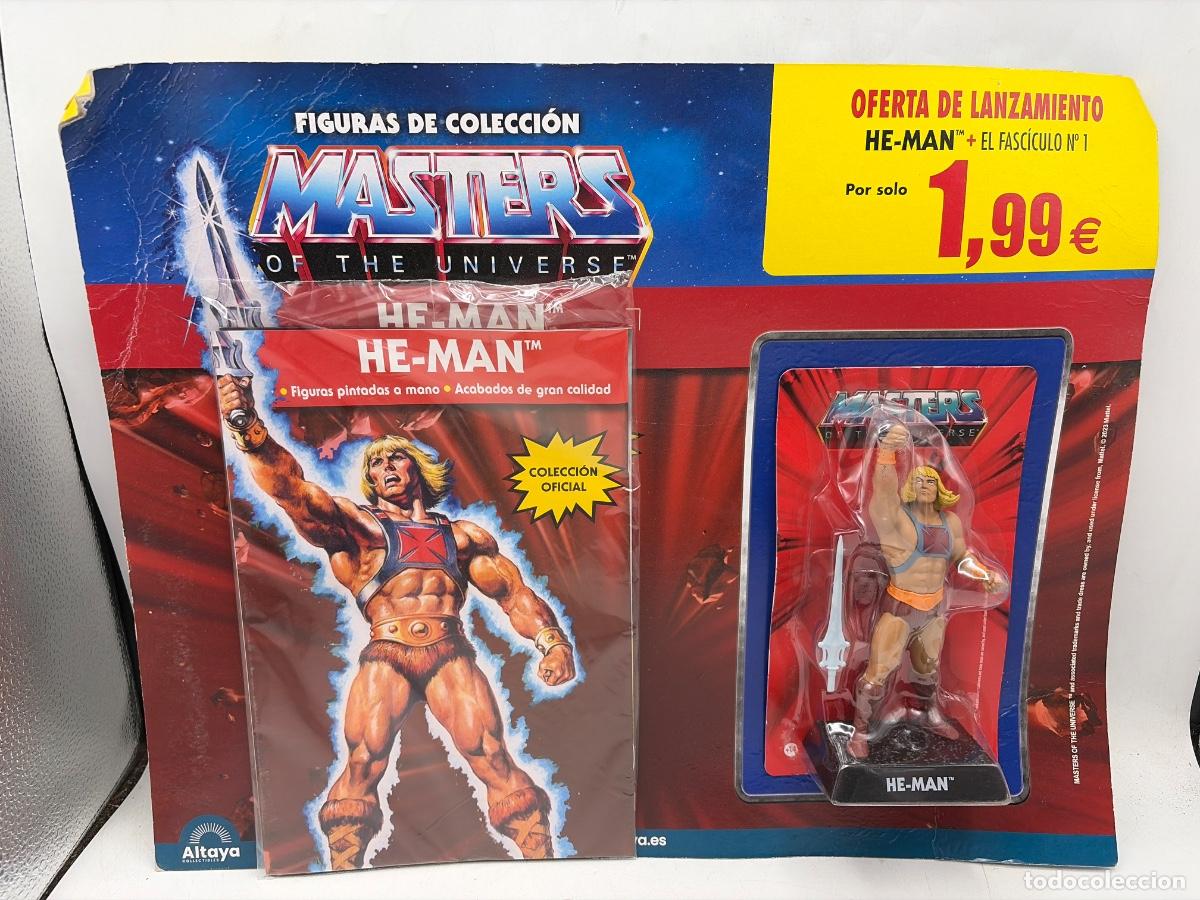 Figuren von Masters of the Universe: MASTERS OF THE UNIVERSE. FIGURA HE-MAN + LIBRETO. FASC&Iacute;CULO N&ordm; 1. COLECCI&Oacute;N OFICIAL ALTAYA.