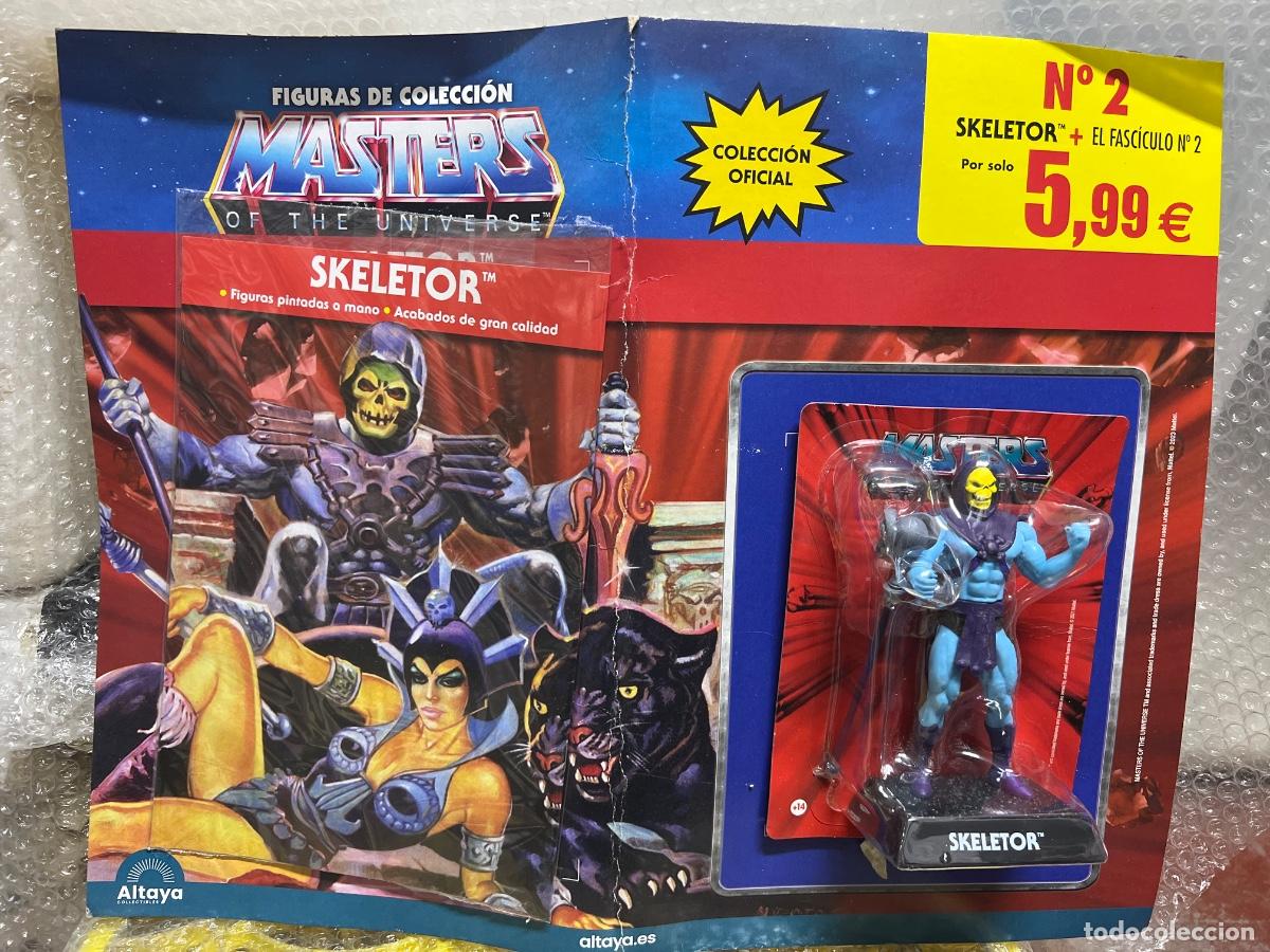 Figuren von Masters of the Universe: MASTERS OF THE UNIVERSE. FIGURA SKELETOR + FASC&Iacute;CULO N&ordm; 2. COLECCI&Oacute;N OFICIAL ALTAYA.