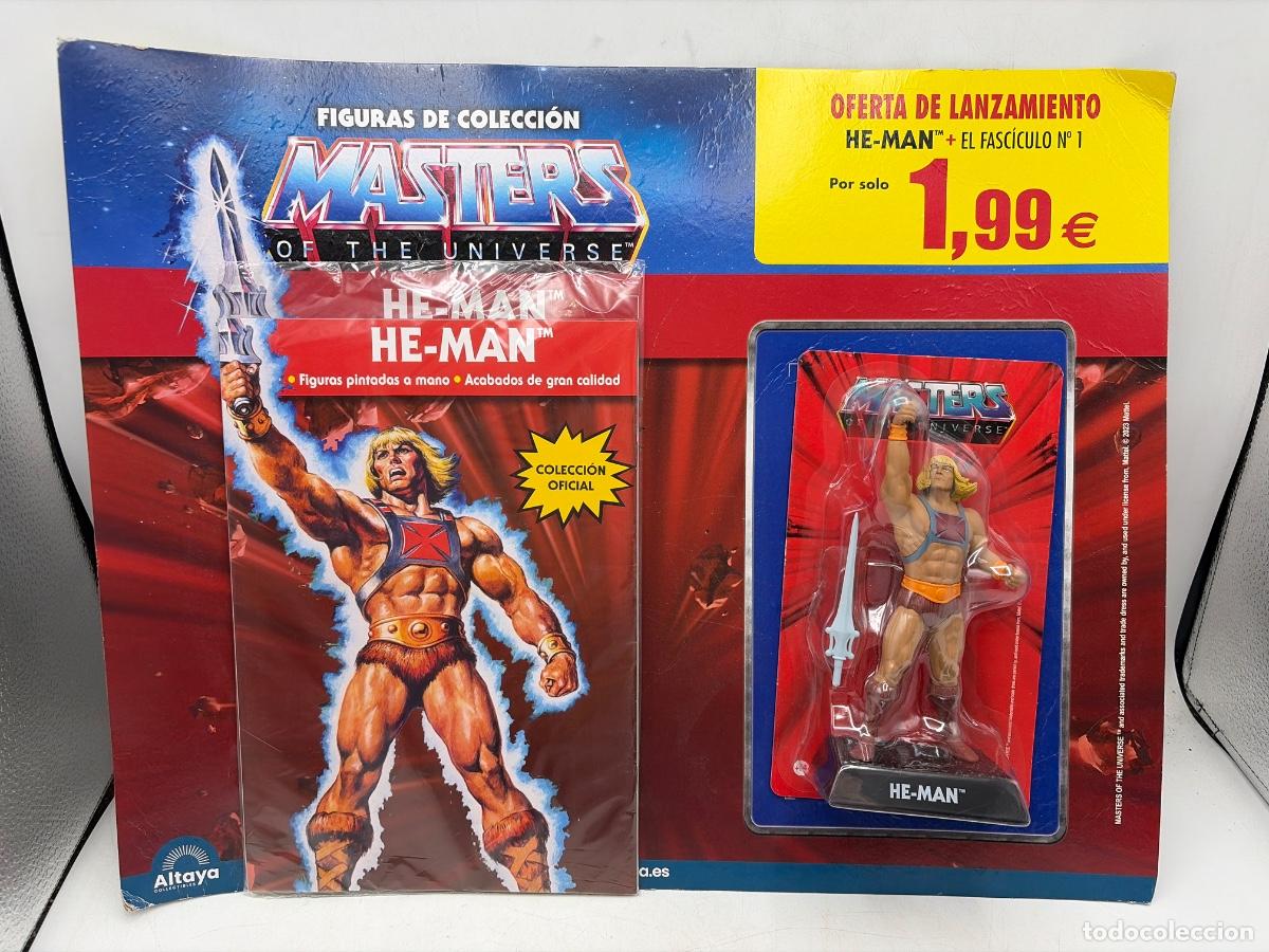 Figuren von Masters of the Universe: MASTERS OF THE UNIVERSE. FIGURA HE-MAN + LIBRETO. FASC&Iacute;CULO N&ordm; 1. COLECCI&Oacute;N OFICIAL ALTAYA.