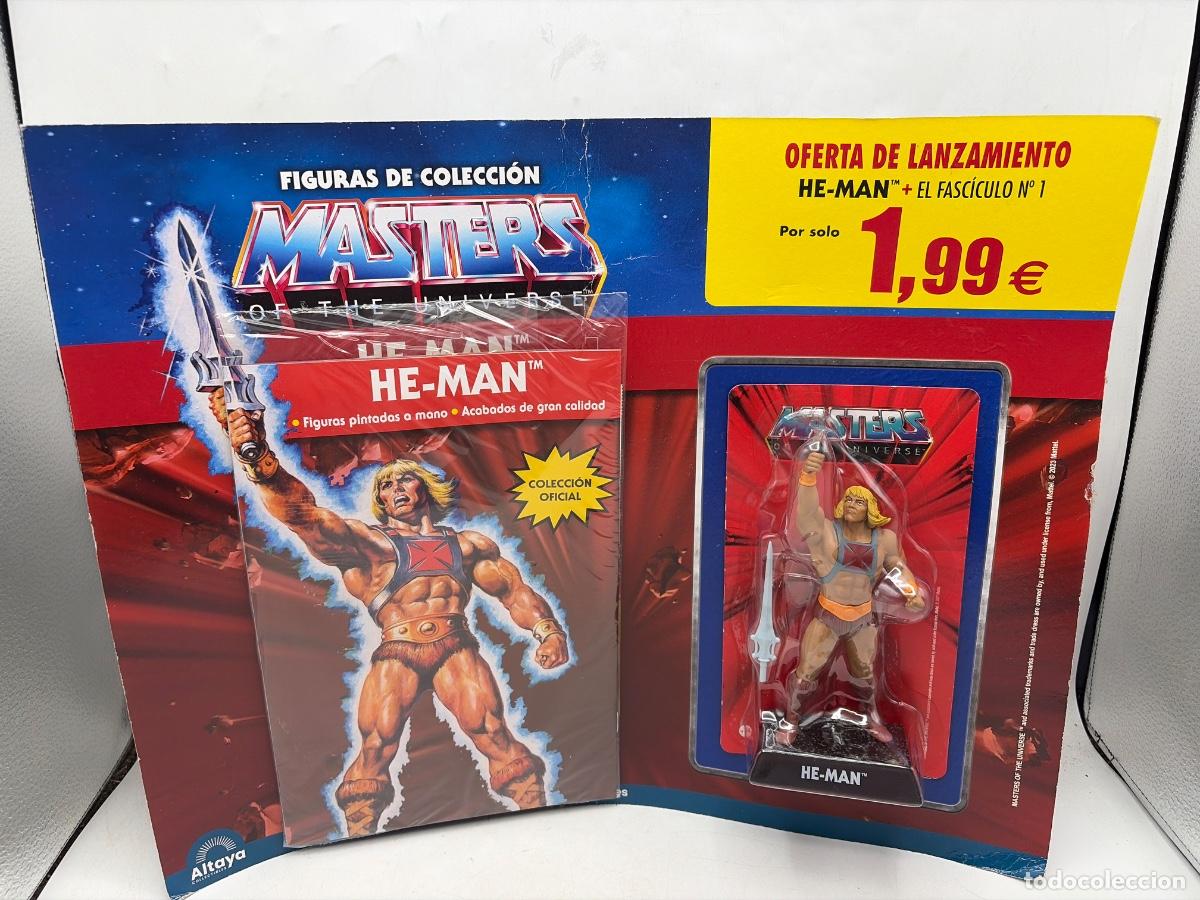 Figuren von Masters of the Universe: MASTERS OF THE UNIVERSE. FIGURA HE-MAN + LIBRETO. FASC&Iacute;CULO N&ordm; 1. COLECCI&Oacute;N OFICIAL ALTAYA.