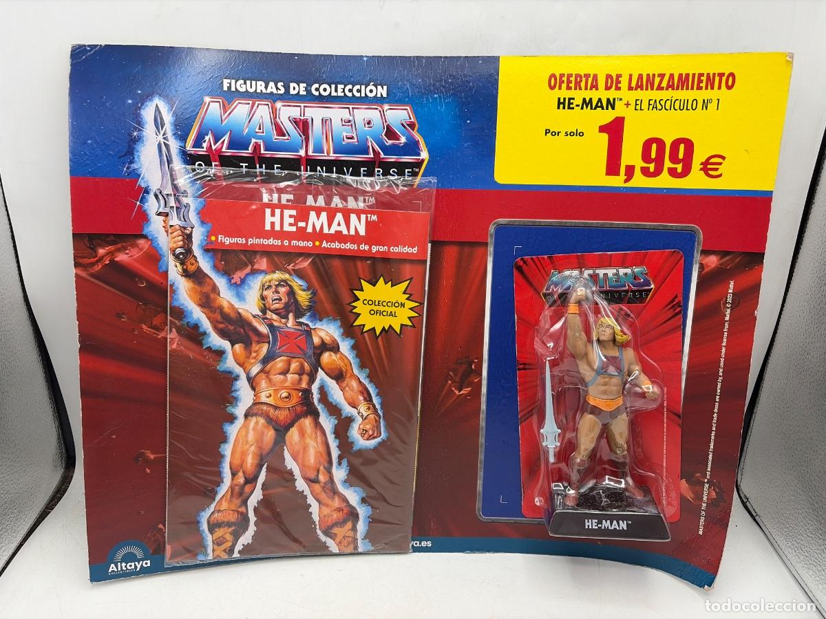 Figuren von Masters of the Universe: MASTERS OF THE UNIVERSE. FIGURA HE-MAN + LIBRETO. FASC&Iacute;CULO N&ordm; 1. COLECCI&Oacute;N OFICIAL ALTAYA.