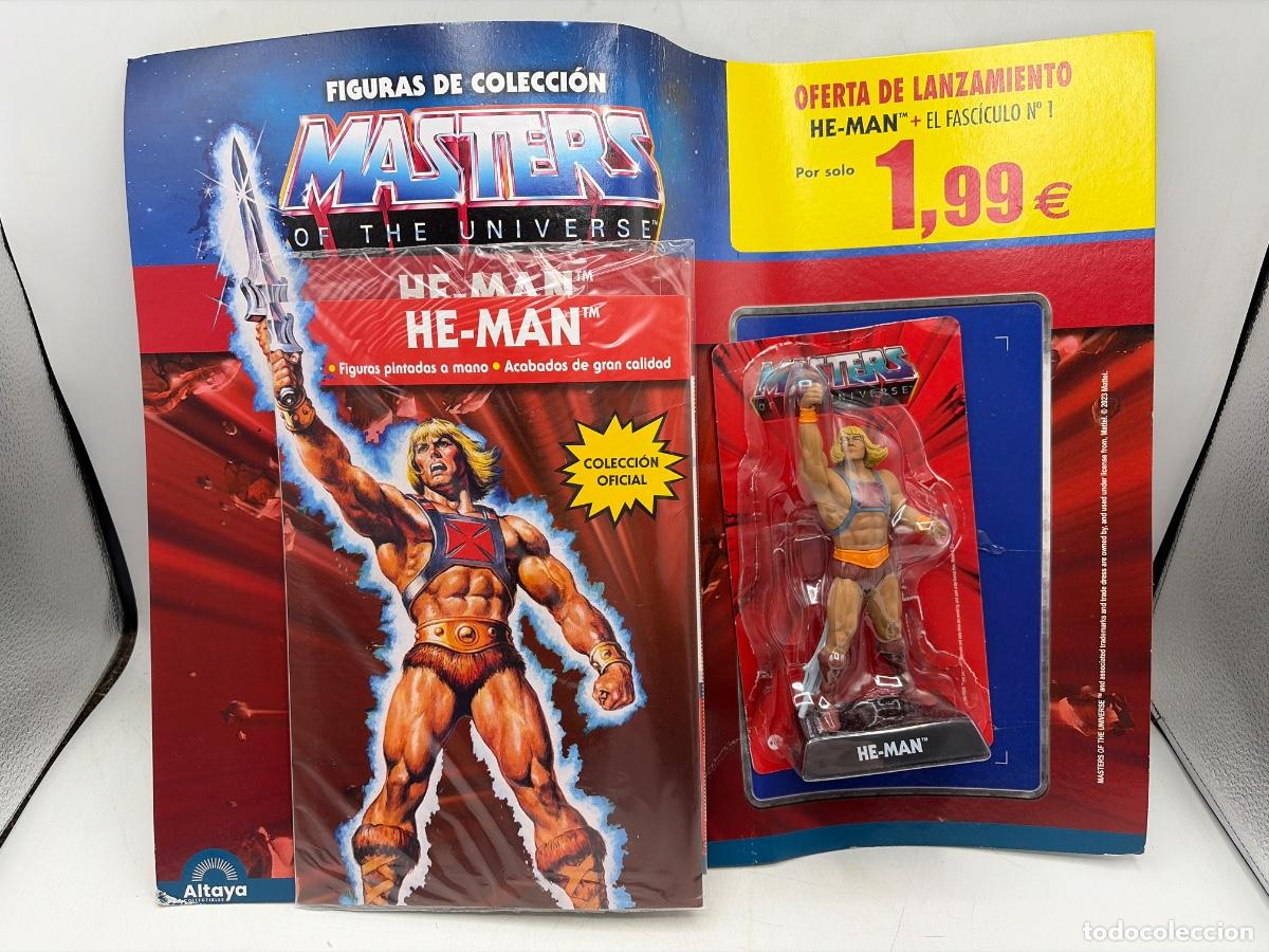 Figuren von Masters of the Universe: MASTERS OF THE UNIVERSE. FIGURA HE-MAN + LIBRETO. FASC&Iacute;CULO N&ordm; 1. COLECCI&Oacute;N OFICIAL ALTAYA.