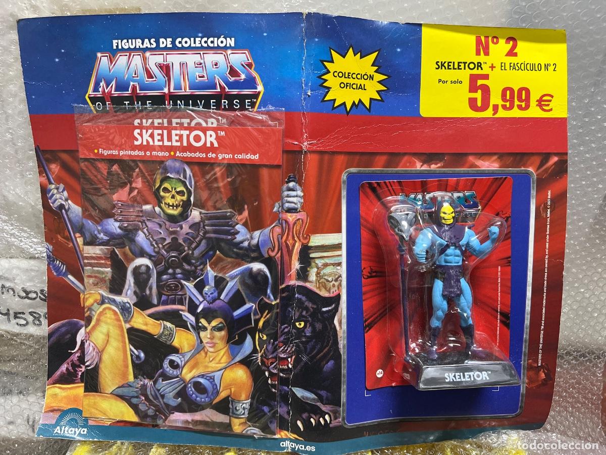 Figuras Masters del Universo: MASTERS OF THE UNIVERSE. FIGURA SKELETOR + FASC&Iacute;CULO N&ordm; 2. COLECCI&Oacute;N OFICIAL ALTAYA.