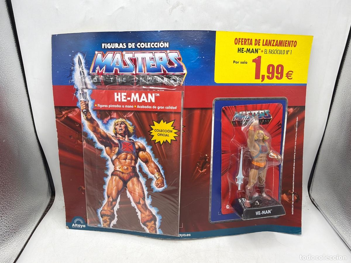 Figuras Masters del Universo: MASTERS OF THE UNIVERSE. FIGURA HE-MAN + LIBRETO. FASC&Iacute;CULO N&ordm; 1. COLECCI&Oacute;N OFICIAL ALTAYA.