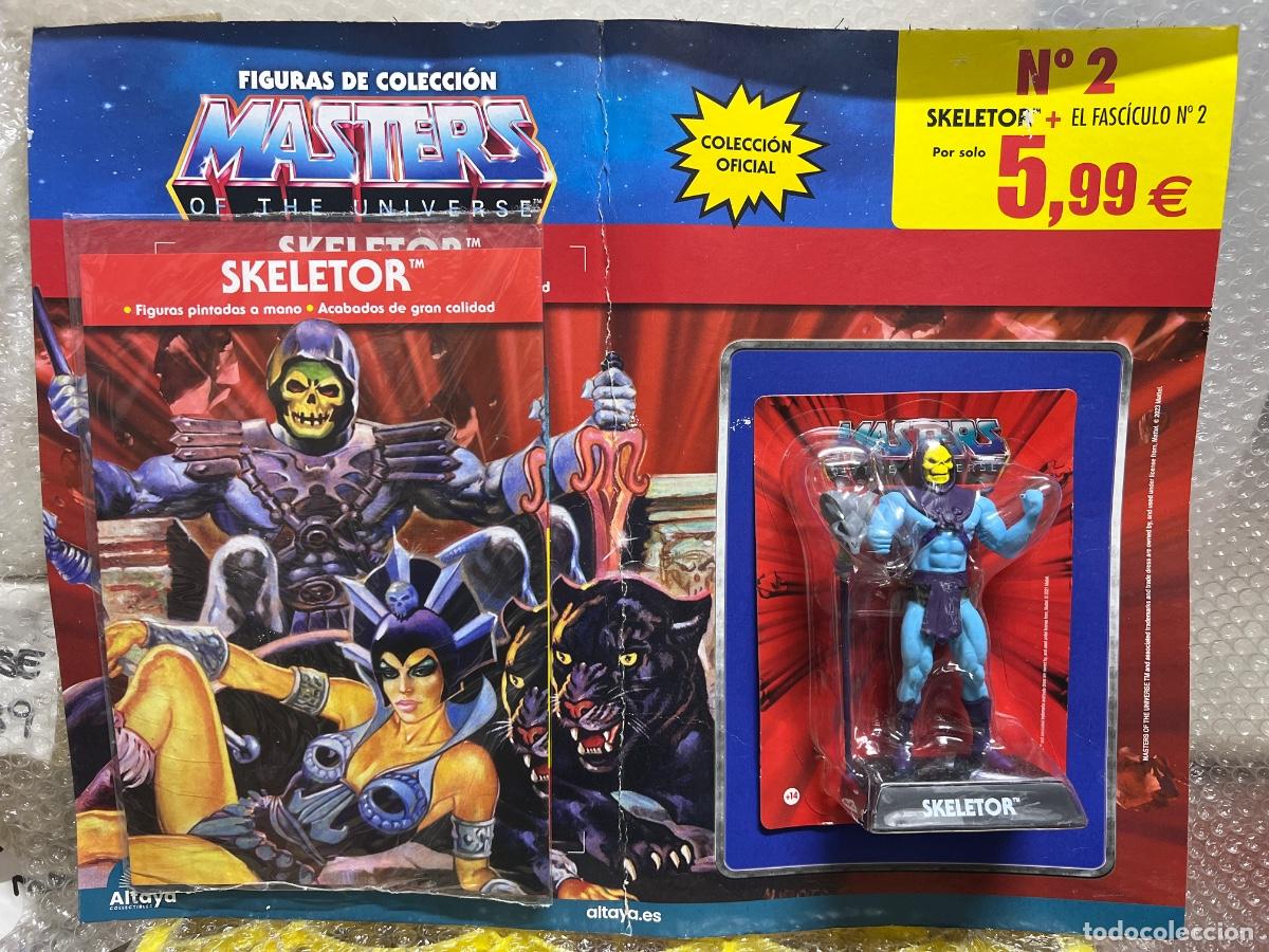 Figuras Masters del Universo: MASTERS OF THE UNIVERSE. FIGURA SKELETOR + FASC&Iacute;CULO N&ordm; 2. COLECCI&Oacute;N OFICIAL ALTAYA.