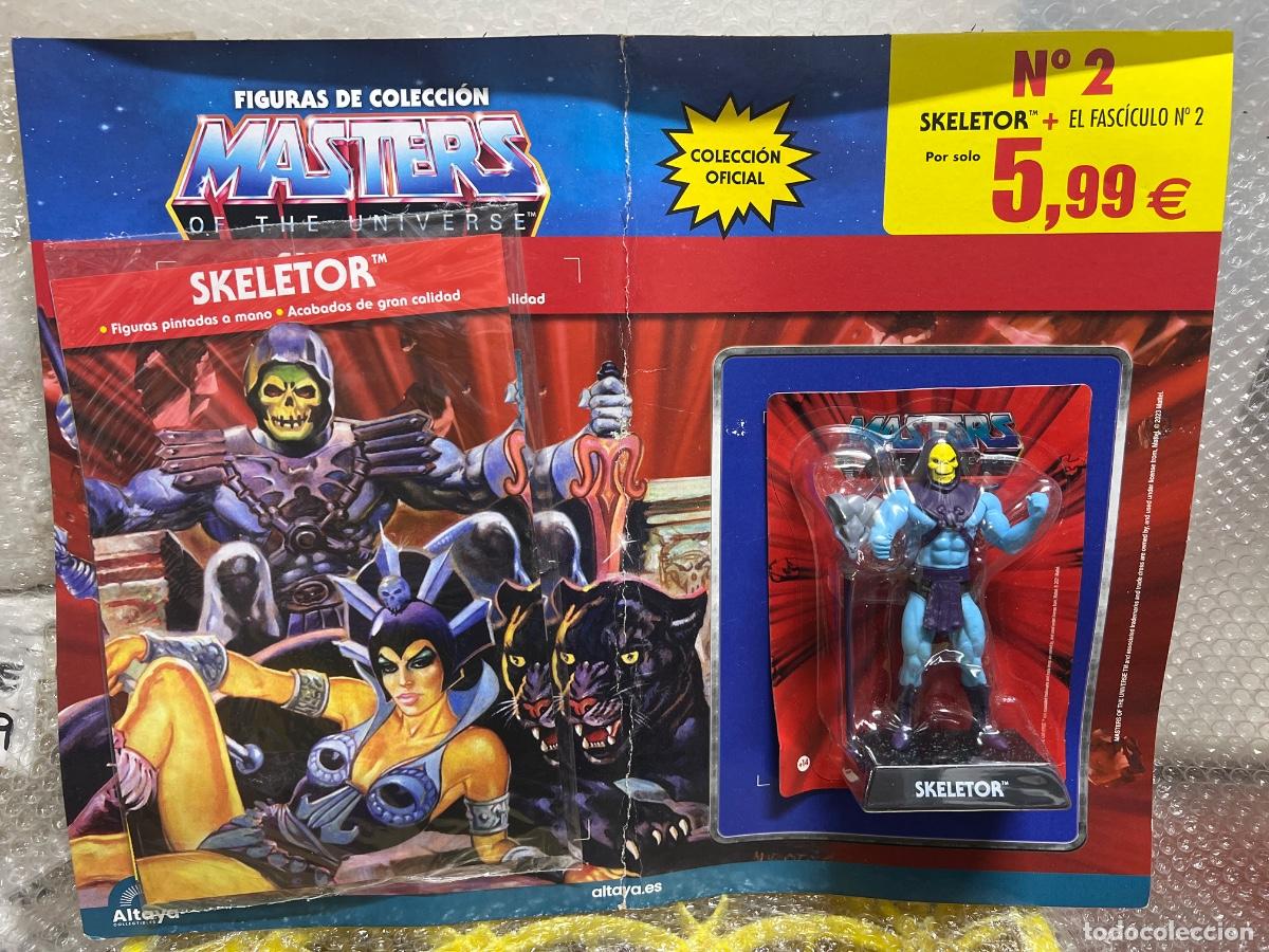 Figuras Masters del Universo: MASTERS OF THE UNIVERSE. FIGURA SKELETOR + FASC&Iacute;CULO N&ordm; 2. COLECCI&Oacute;N OFICIAL ALTAYA.