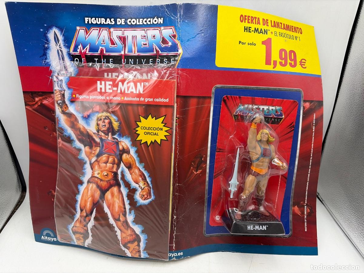 Figuras Masters del Universo: MASTERS OF THE UNIVERSE. FIGURA HE-MAN + LIBRETO. FASC&Iacute;CULO N&ordm; 1. COLECCI&Oacute;N OFICIAL ALTAYA.