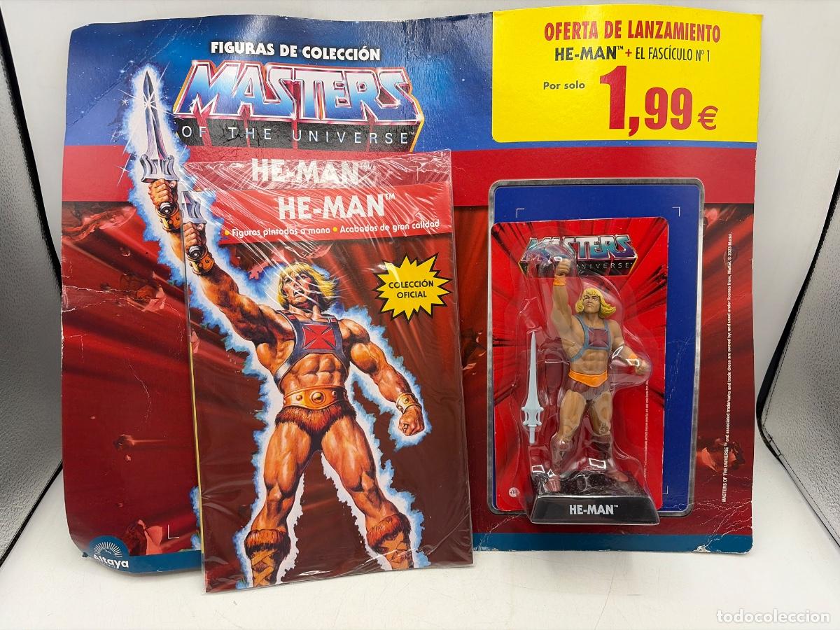 Figuras Masters del Universo: MASTERS OF THE UNIVERSE. FIGURA HE-MAN + LIBRETO. FASC&Iacute;CULO N&ordm; 1. COLECCI&Oacute;N OFICIAL ALTAYA.